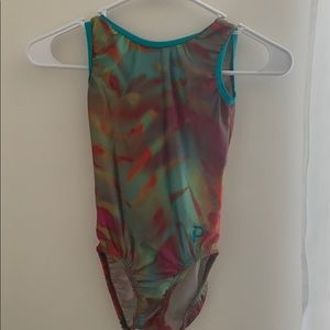 Child Large Plum leotard CL